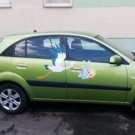  Нанесение рекламы на автомобиль